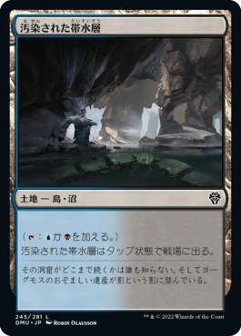 [245]【JP】【FOIL】汚染された帯水層/Contaminated Aquifer【DMU】[C][土地]