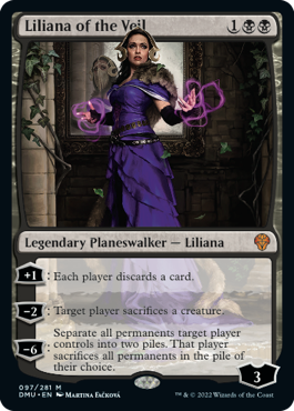 [097]【EN】ヴェールのリリアナ/Liliana of the Veil【DMU】[M][黒]