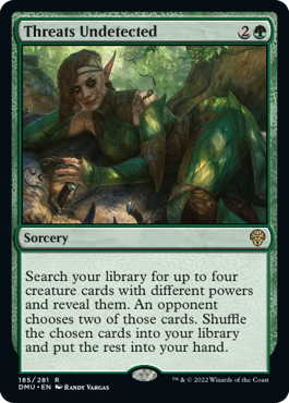 [185]【EN】未発見の脅威/Threats Undetected【DMU】[R][緑]