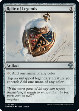 [236]【EN】【FOIL】伝説の秘宝/Relic of Legends【DMU】[U][茶]