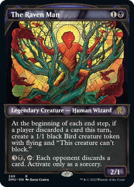 [289]【EN】■ショーケース■鴉の男/The Raven Man【DMU】[R][黒]