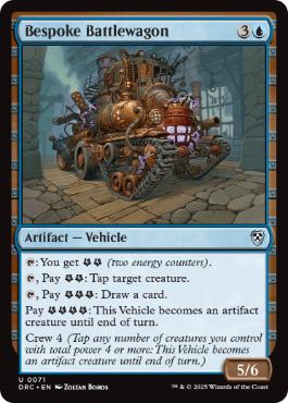 [071]【EN】特製の闘車/Bespoke Battlewagon【DRC】[U][青]