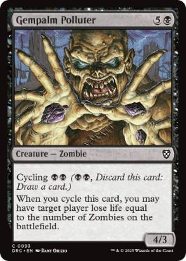 [093]【EN】宝石の手の汚染者/Gempalm Polluter【DRC】[C][黒]