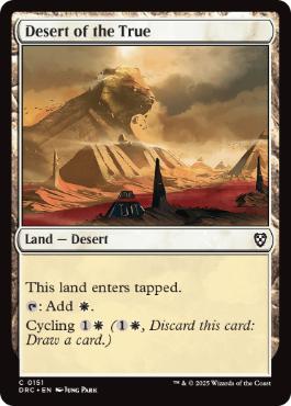 [151]【EN】信義の砂漠/Desert of the True【DRC】[C][土地]