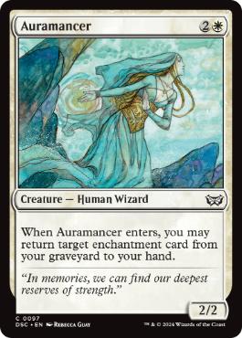 [097]【EN】オーラ術師/Auramancer【DSC】[C][白]