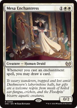 [068]【EN】メサの女魔術師/Mesa Enchantress【DSC】[R][白]