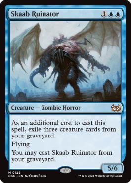 [128]【EN】スカーブの殲滅者/Skaab Ruinator【DSC】[M][青]