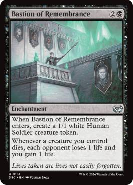 [131]【EN】想起の拠点/Bastion of Remembrance【DSC】[U][黒]