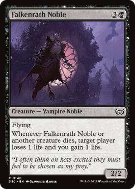 [140]【EN】ファルケンラスの貴族/Falkenrath Noble【DSC】[C][黒]