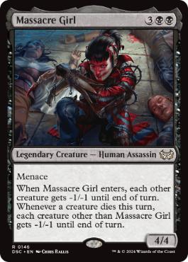 [146]【EN】虐殺少女/Massacre Girl【DSC】[R][黒]