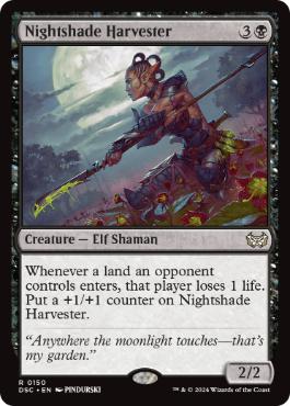 [150]【EN】ベラドンナの収穫者/Nightshade Harvester【DSC】[R][黒]