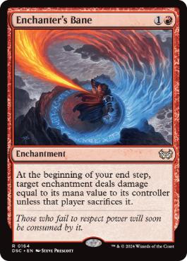[164]【EN】結界師の破滅/Enchanter's Bane【DSC】[R][赤]