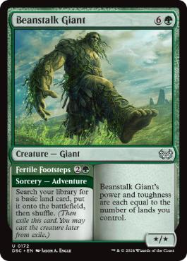 [172]【EN】豆の木の巨人/Beanstalk Giant【DSC】[U][緑]