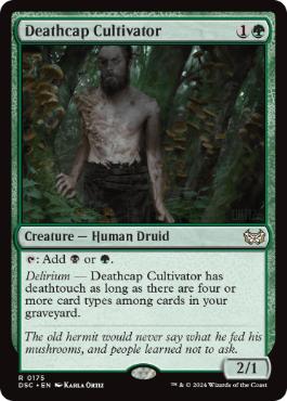 [175]【EN】死天狗茸の栽培者/Deathcap Cultivator【DSC】[R][緑]