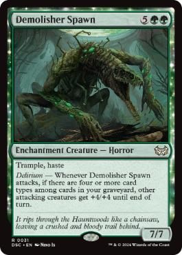 [031]【EN】破壊の落とし子/Demolisher Spawn【DSC】[R][緑]