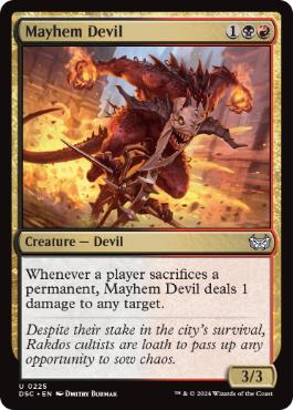 [225]【EN】波乱の悪魔/Mayhem Devil【DSC】[U][多色]