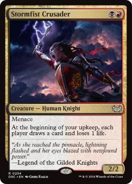 [234]【EN】嵐拳の聖戦士/Stormfist Crusader【DSC】[R][多色]