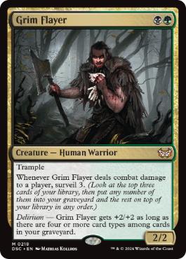 [218]【EN】残忍な剥ぎ取り/Grim Flayer【DSC】[M][多色]