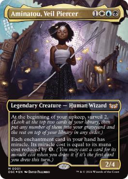 [001]【EN】【FOIL】■ボーダーレス■覆いを貫く者、アミナトゥ/Aminatou, Veil Piercer【DSC】[M][多色]