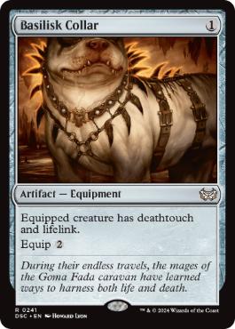 [241]【EN】バジリスクの首輪/Basilisk Collar【DSC】[R][茶]