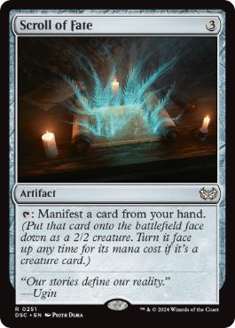 [251]【EN】運命の巻物/Scroll of Fate【DSC】[R][茶]
