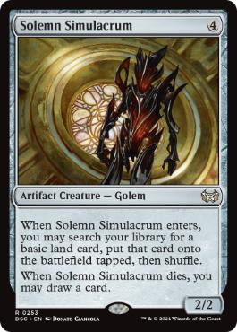 [253]【EN】真面目な身代わり/Solemn Simulacrum【DSC】[R][茶]
