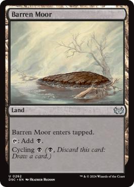 [262]【EN】やせた原野/Barren Moor【DSC】[U][土地]