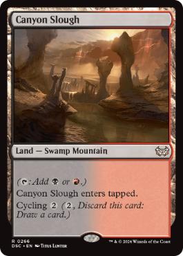 [266]【EN】泥濘の峡谷/Canyon Slough【DSC】[R][土地]