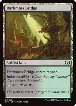 [269]【EN】暗闇苔の橋/Darkmoss Bridge【DSC】[C][土地]