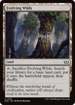 [274]【EN】進化する未開地/Evolving Wilds【DSC】[C][土地]