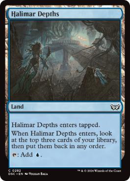 [282]【EN】ハリマーの深み/Halimar Depths【DSC】[C][土地]