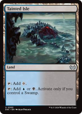 [303]【EN】汚れた島/Tainted Isle【DSC】[U][土地]