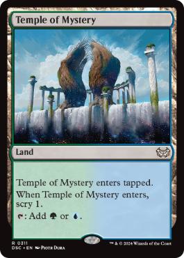 [311]【EN】神秘の神殿/Temple of Mystery【DSC】[R][土地]