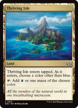[316]【EN】興隆する島嶼/Thriving Isle【DSC】[C][土地]