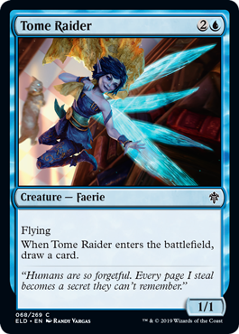 [068]【EN】秘本の略奪者/Tome Raider【ELD】[C][青]