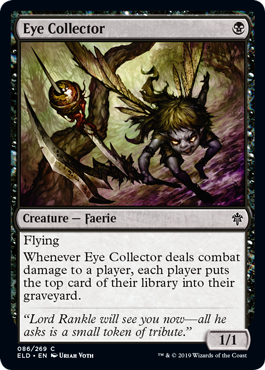 [086]【EN】目玉収集家/Eye Collector【ELD】[C][黒]