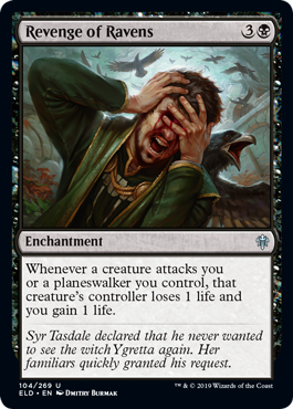 [104]【EN】カラスの仕返し/Revenge of Ravens【ELD】[U][黒]