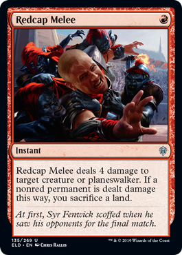 [135]【EN】レッドキャップの乱闘/Redcap Melee【ELD】[U][赤]
