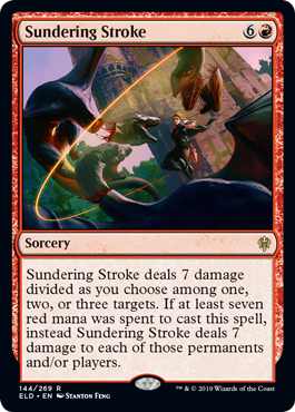 [144]【EN】切り離す一撃/Sundering Stroke【ELD】[R][赤]