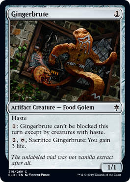 [219]【EN】ジンジャーブルート/Gingerbrute【ELD】[C][茶]