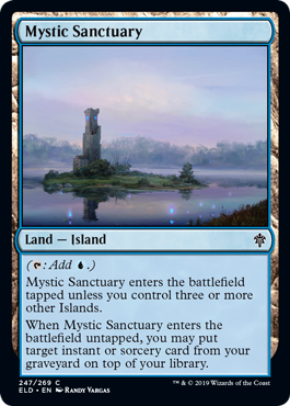 [247]【EN】神秘の聖域/Mystic Sanctuary【ELD】[C][土地]