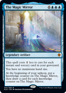 [051]【EN】【FOIL】魔法の鏡/The Magic Mirror【ELD】[M][青]