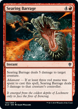 [139]【EN】【FOIL】焦熱の竜火/Scorching Dragonfire【ELD】[C][赤]