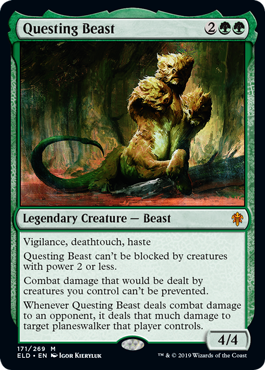 [170]【EN】【FOIL】筋骨隆々/Outmuscle【ELD】[C][緑]
