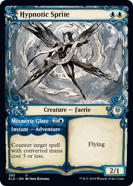 [283]【EN】■ショーケース■惑乱スプライト/Hypnotic Sprite【ELD】[U][青]