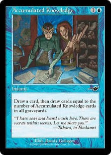 [026]【JP】蓄積した知識/Accumulated Knowledge【NEM】[C][青]
