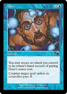 [030]【EN】【FOIL】目くらまし/Daze【NEM】[C][青]