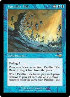 [037]【EN】【FOIL】パララクスの潮流/Parallax Tide【NEM】[R][青]