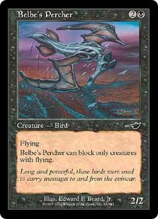 [053]【JP】ベルベイの怪鳥/Belbe's Percher【NEM】[C][黒]
