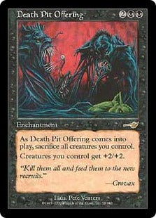[056]【EN】死の奈落の捧げ物/Death Pit Offering【NEM】[R][黒]